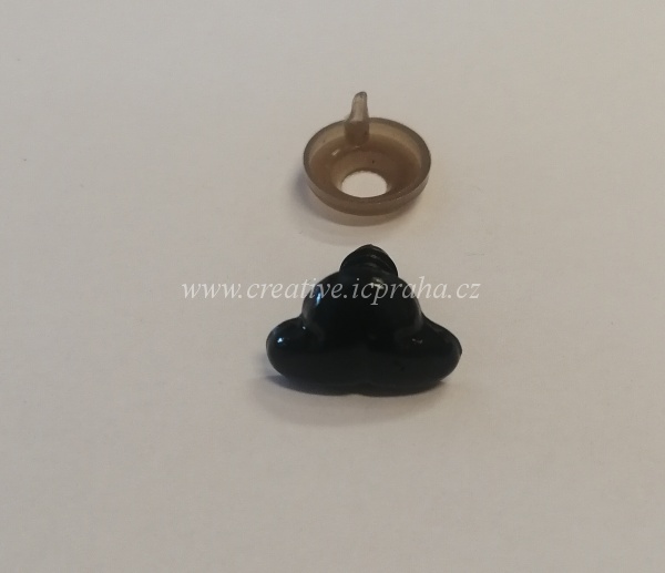 čumáček bezpečnostní černý17x10mm